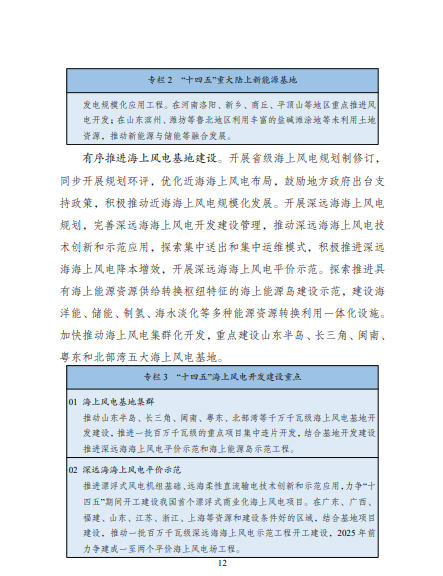 發(fā)改委、能源局等九部委聯(lián)合印發(fā)發(fā)布“十四五”可再生能源規(guī)劃！
