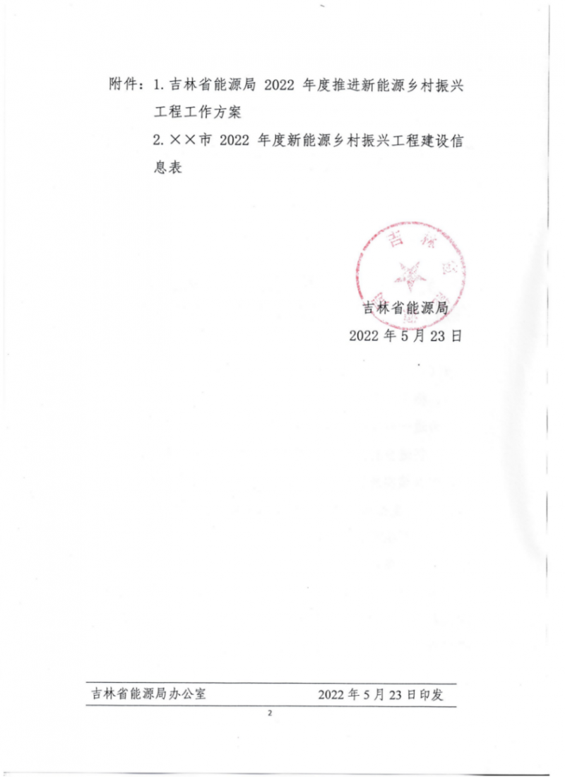 吉林省能源局發(fā)布全國首個出臺的省級“新能源+鄉(xiāng)村振興”方案！
