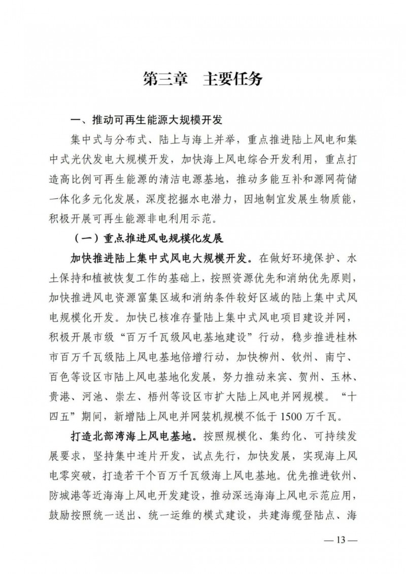 廣西“十四五”規(guī)劃：大力發(fā)展光伏發(fā)電，到2025年新增光伏裝機(jī)15GW！