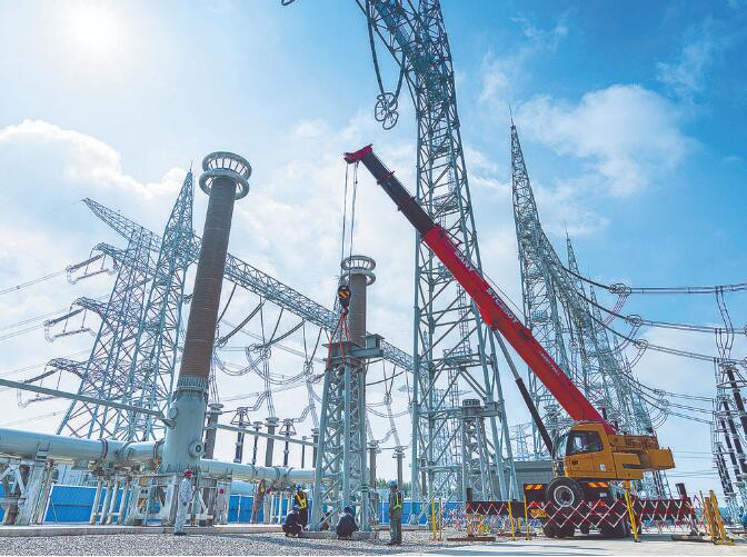 賦能京畿，北京東變電站擴(kuò)建忙