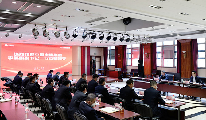 中國電建黨委副書記、董事李燕明到水電基礎局調(diào)研慰問