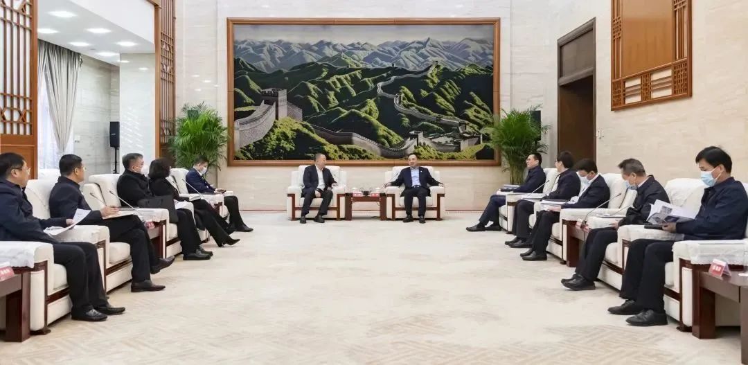 大唐集團黨組書記、董事長鄒磊會見鐵嶺市委書記、市人大常委會主任宋誠