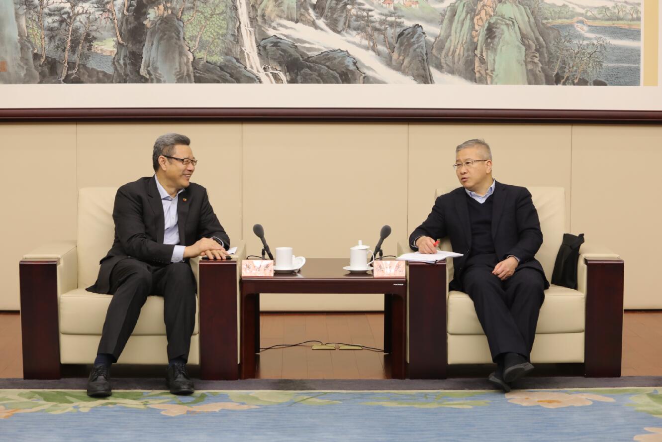 國家電投黨組書記、董事長錢智民拜會浙江省委常委、常務(wù)副省長徐文光