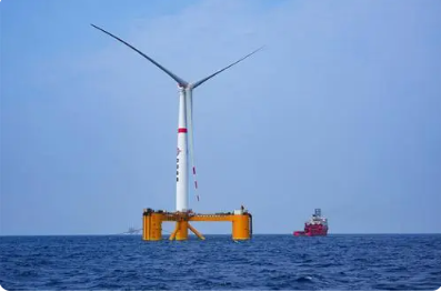 青島制造！我國首座深遠海浮式風電平臺“海油觀瀾號”完成海上安裝