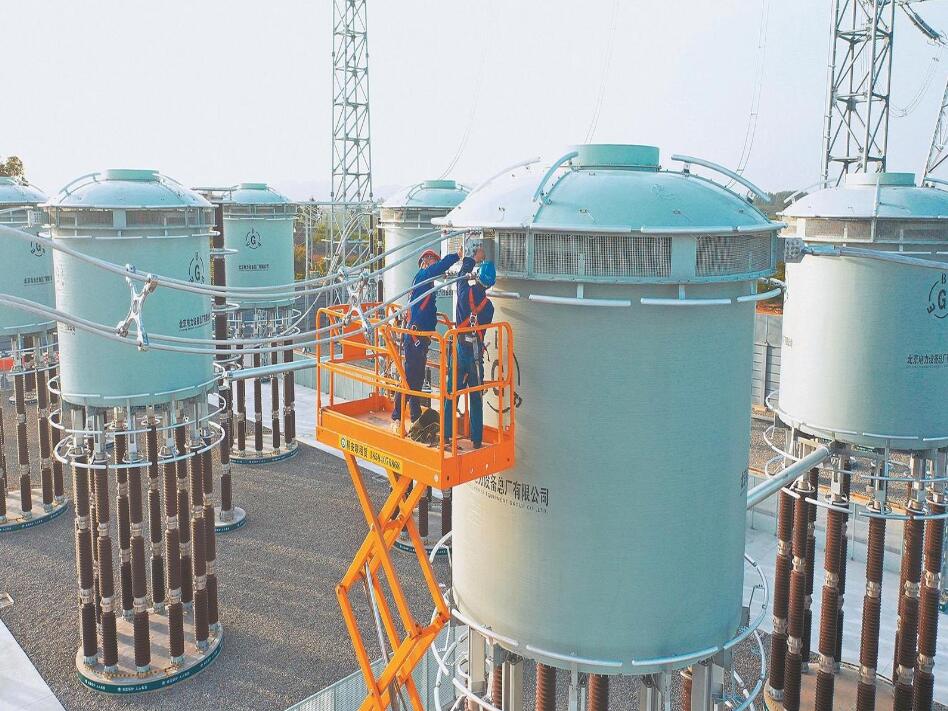 四川500千伏尖山—彭祖線路加裝串聯(lián)電抗器工程建設側(cè)記