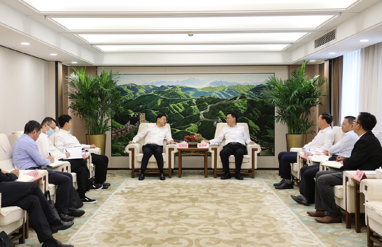 國資委黨委書記、主任張玉卓會見廣東省政府主要負責同志