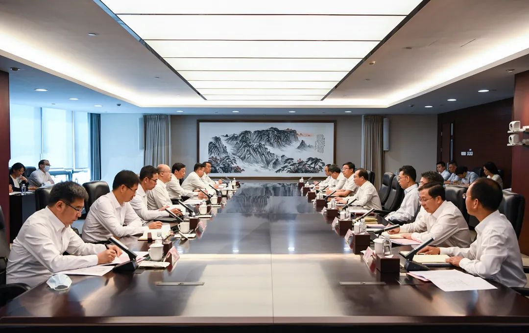 華電集團(tuán)黨組書記、董事長江毅與河北省委副書記、省長王正譜舉行會(huì)談