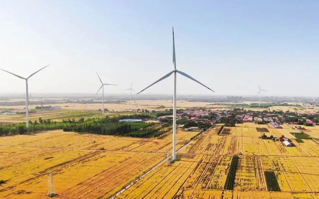 寰泰能源又一風(fēng)電項(xiàng)目落地河北柏鄉(xiāng)，總?cè)萘?0MW