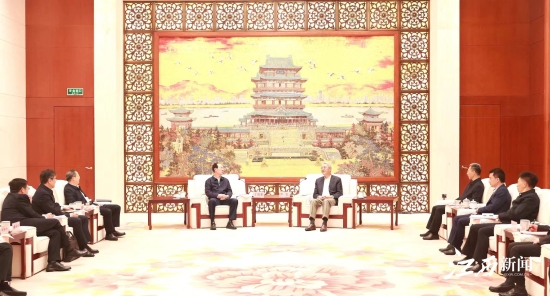 中國(guó)電建黨委書記、董事長(zhǎng)丁焰章拜會(huì)江西省委書記尹弘