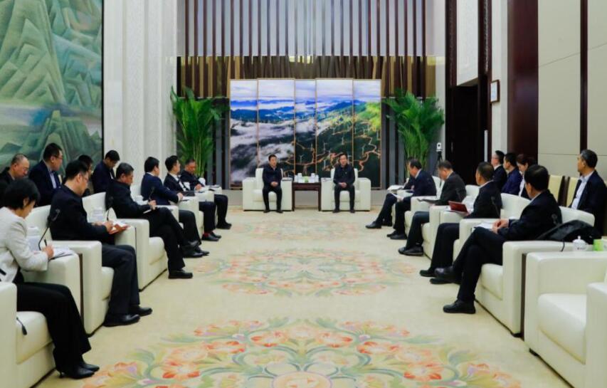 國(guó)家電投黨組書記、董事長(zhǎng)劉明勝會(huì)見遼寧省委常委、沈陽(yáng)市委書記王新偉