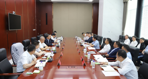 中國電建黨委常委、副總經(jīng)理劉源源與晉能控股集團(tuán)黨委書記、董事長李國彪舉行會談