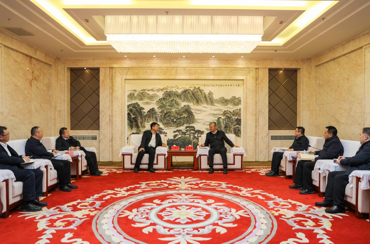 大唐甘肅公司黨委書記、董事長王建偉拜會(huì)隴南市委書記張柯兵、市長劉永革
