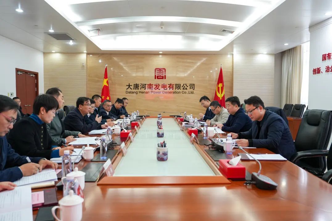 大唐河南公司黨委書記、董事長常征會見河南能源監(jiān)管辦黨組書記、專員王朝暉