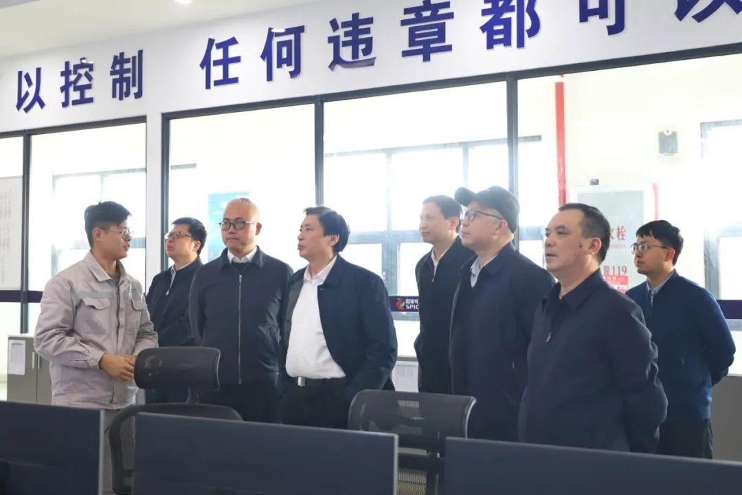 中國(guó)工程院院士謝和平調(diào)研前詹風(fēng)電、前詹港電