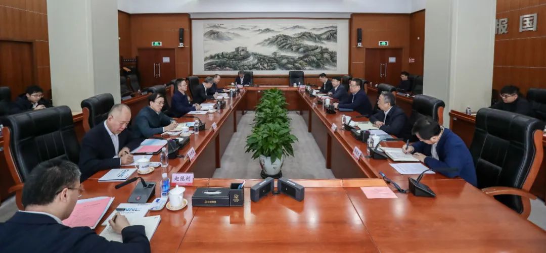 中核集團(tuán)會見中國一重董事、總經(jīng)理、黨委副書記呂智強一行