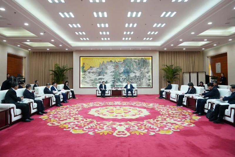 中國(guó)能建黨委書(shū)記、董事長(zhǎng)宋海良拜會(huì)安徽省委副書(shū)記、省長(zhǎng)王清憲