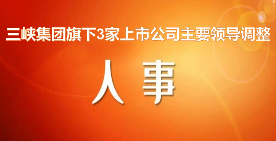 電力央企密集調(diào)整旗下上市公司領(lǐng)導(dǎo)層！