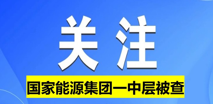 國家能源集團一中層被查！